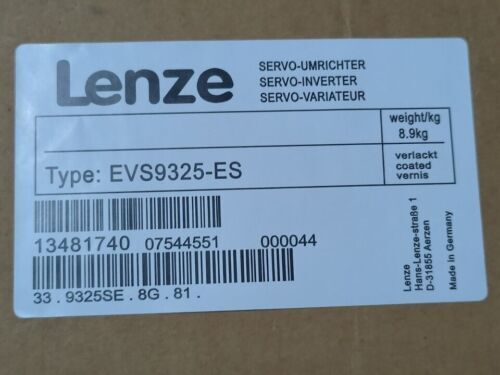 new EVS9325-ES LENZE EVS9325ES SERVO INVERTER - LENZE