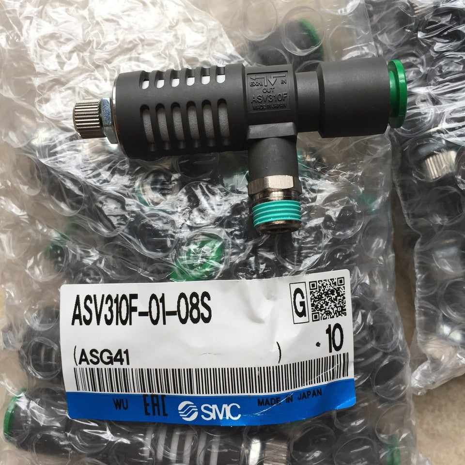 new 1Bag/10pcs SMC ASV310F-01-08S Adjusting The Exhaust Valve ping