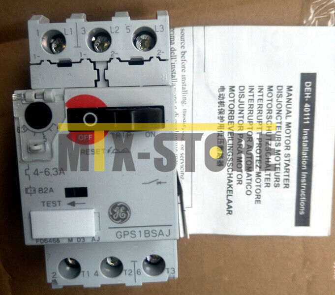 GE GPS1BSAJ 4-6.3A - GE