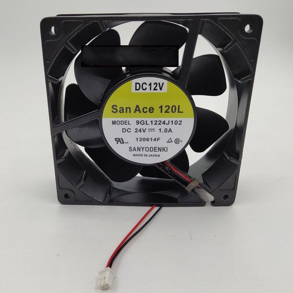 new SANYO 9GL1224J102 12038 24V 1.0A 120mm Cooling Fan 1PC - SANYO