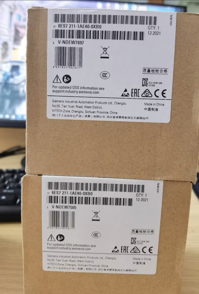 new 1PC Siemens 6ES7 211-1AE40-0XB0 CPU 6ES7211-1AE40-0XB0 ping