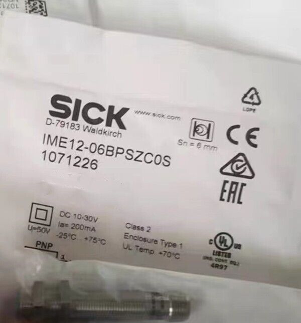 new 1PC Sick IME12-06BPSZC0S Proximity Switch IME1206BPSZC0S - SICK