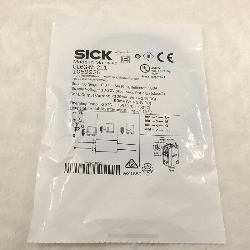 1PC Sick Photoelectric Switch Sensor GL6G-N1211 - SICK