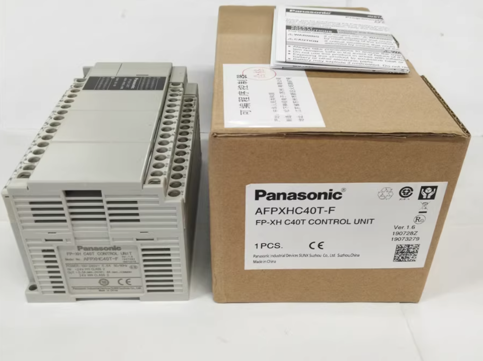 new 1PCS Panasonic AFPXHC40T-F PLC Controller ping