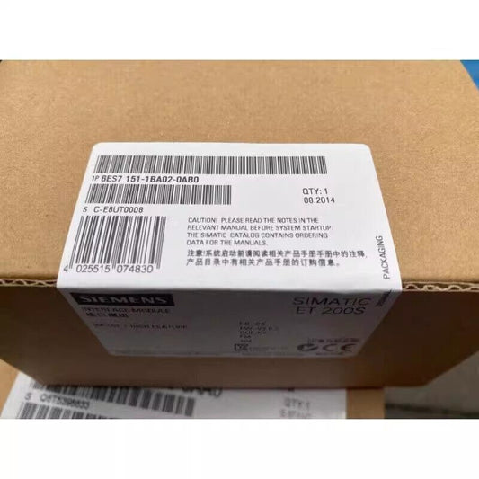 new Siemens 6ES7 151-1BA02-0AB0 6ES7151-1BA02-0AB0 1PC Module ping