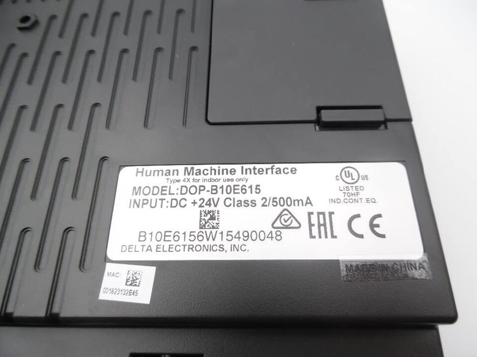 new 1PC Delta DOP-B10E615 DOPB10E615 Machine Interface HMI ping - DELTA AUTOMATION SOLUTIONS