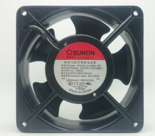 new 1PC 120x120x38mm 230V 2850RPM DP200A 2123XBL.GN Axial cooling fan - AXIAL FANS CO.