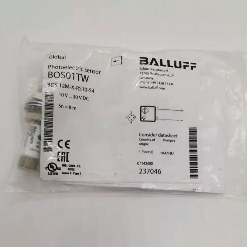new 1PC BALLUFF BOS 12M-X-RS10-S4 Proximity Sensor BOS12MXRS10S4 - BALLUFF