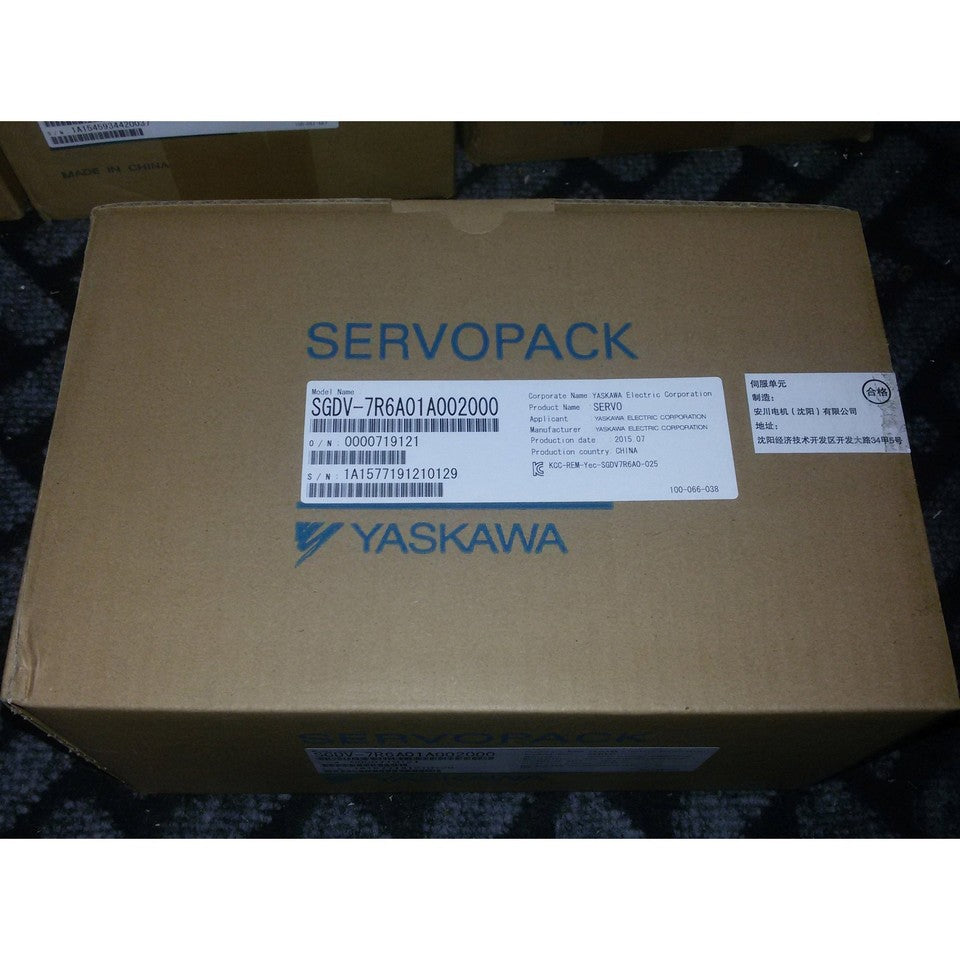 new 1PC Yaskawa SGDV-7R6A01A002000 Servo Drive In Box ping
