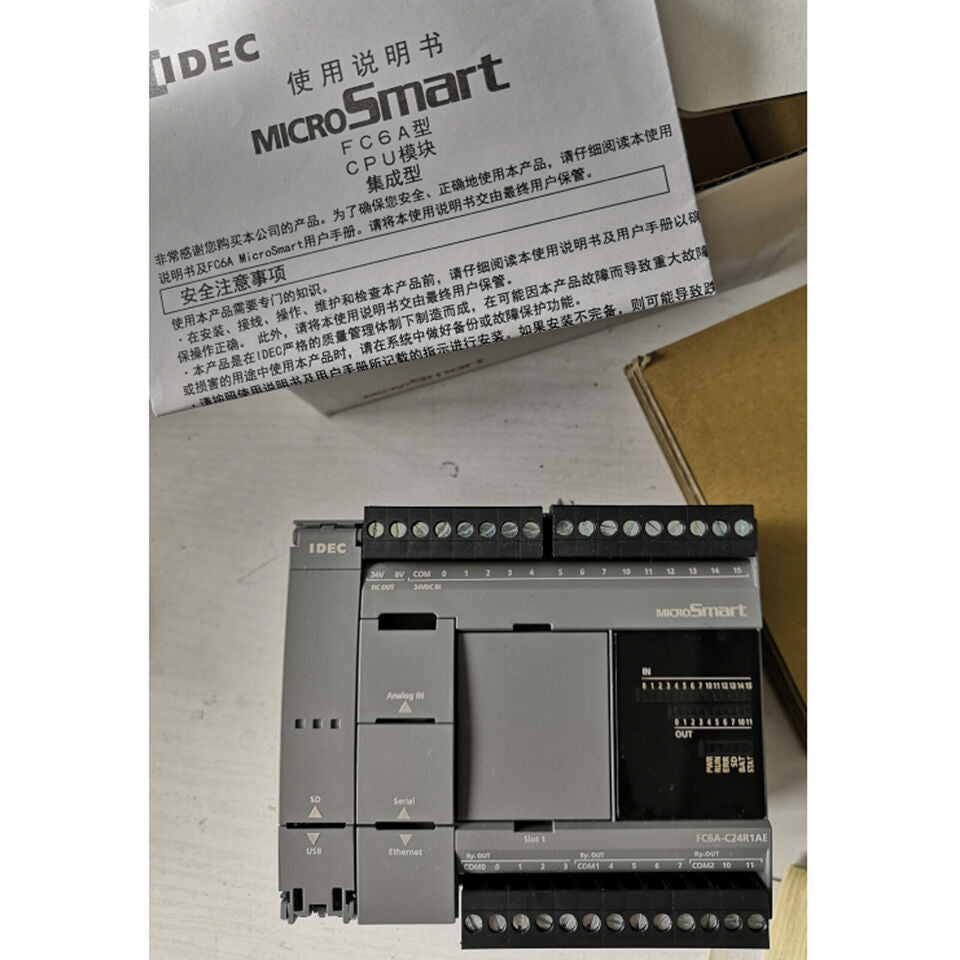 new One IDEC FC6A-C24R1AE FC6AC24R1AE PLC Module ping - IDEK