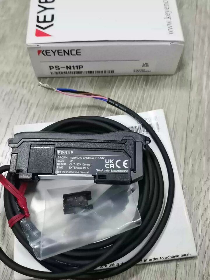 Keyence PS-N11P Photoelectric Sensor: High-precision sensor for reliable PLC applications - KEYENCE