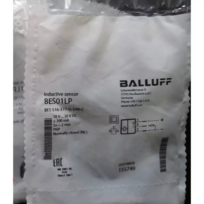new 1PC BALLUFF BES 516-377-G-S49-C Proximity Switch Sensor BES516377GS49C - BALLUFF
