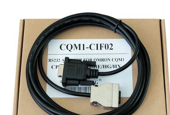 new 1PC AMSAMOTION CQM1-CIF02 PLC Cable In Box For OMRON CPM1A/2A CQM1 - AMSAMOTION