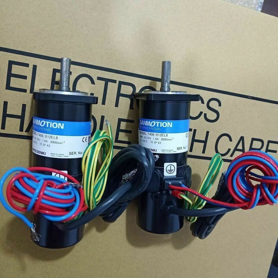 new 1PC SANYO T406-012EL8 SERVO MOTOR T406012EL8 ping - SANYO