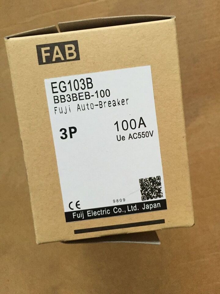 new Fuji EG103B 100A Circuit Breaker 1PC - FUJI