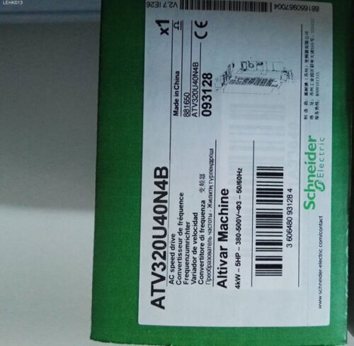 new 1PC Schneider ATV320U40N4B 4Kw Inverter ping - SCHNEIDER