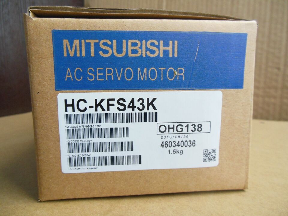 new 1PC Mitsubishi HC-KFS43K HCKFS43K Servo Motor PLC Module - MITSUBISHI