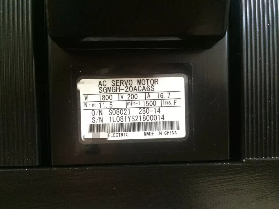 new 1PC YASKAWA SGMGH-20ACA6S Servo Motor In Box ping - YASKAWA