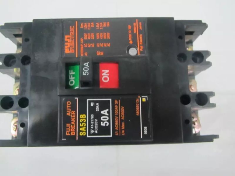 new 1PC Fuji SA53B 3P 50A Molded Case Circuit Breaker In Box - FUJI