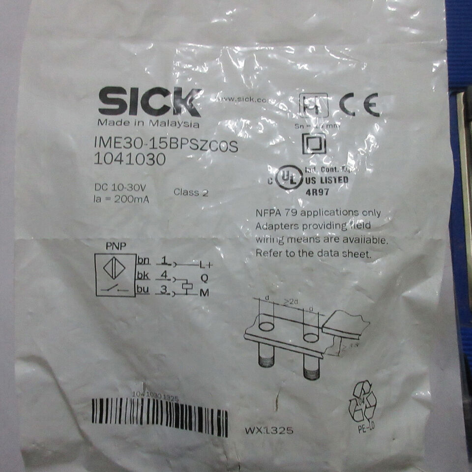 new SICK IME30-15BNSZC0S Proximity Switch One IME3015BNSZC0S - SICK
