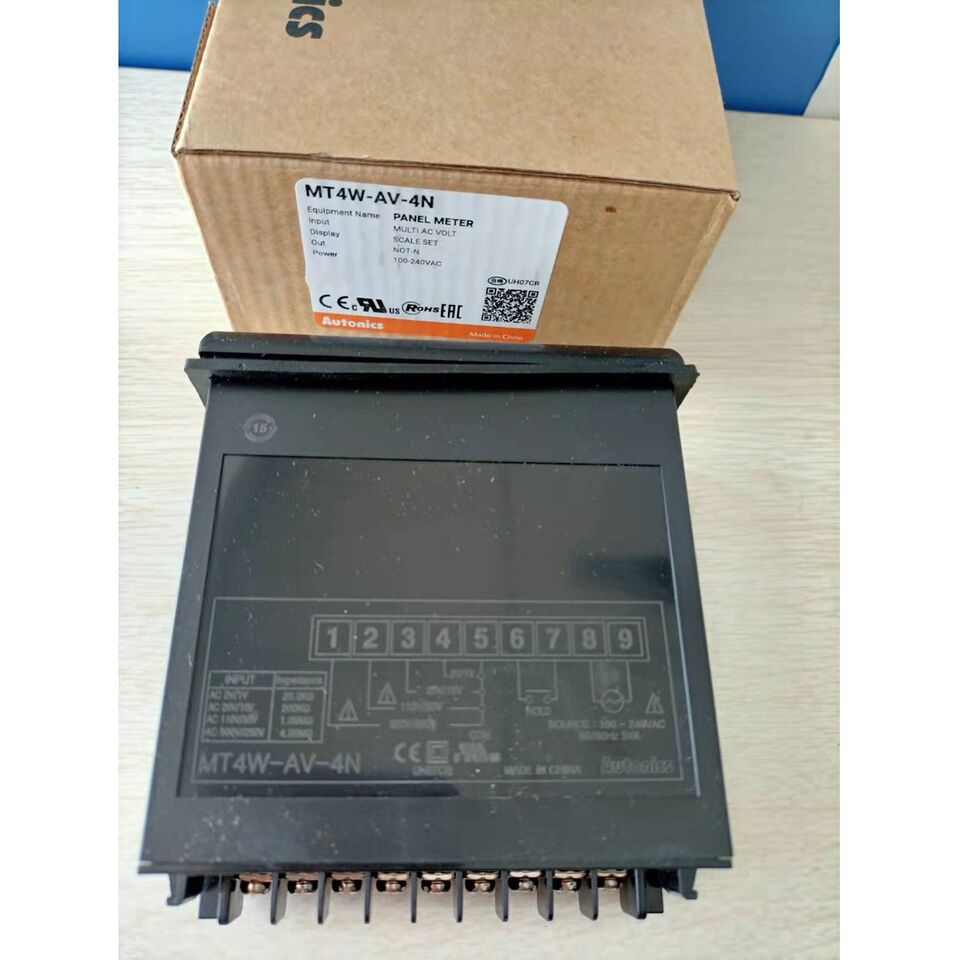 new Autonics MT4W-AV-4N Panel Meter One MT4WAV4N - AUTONICS