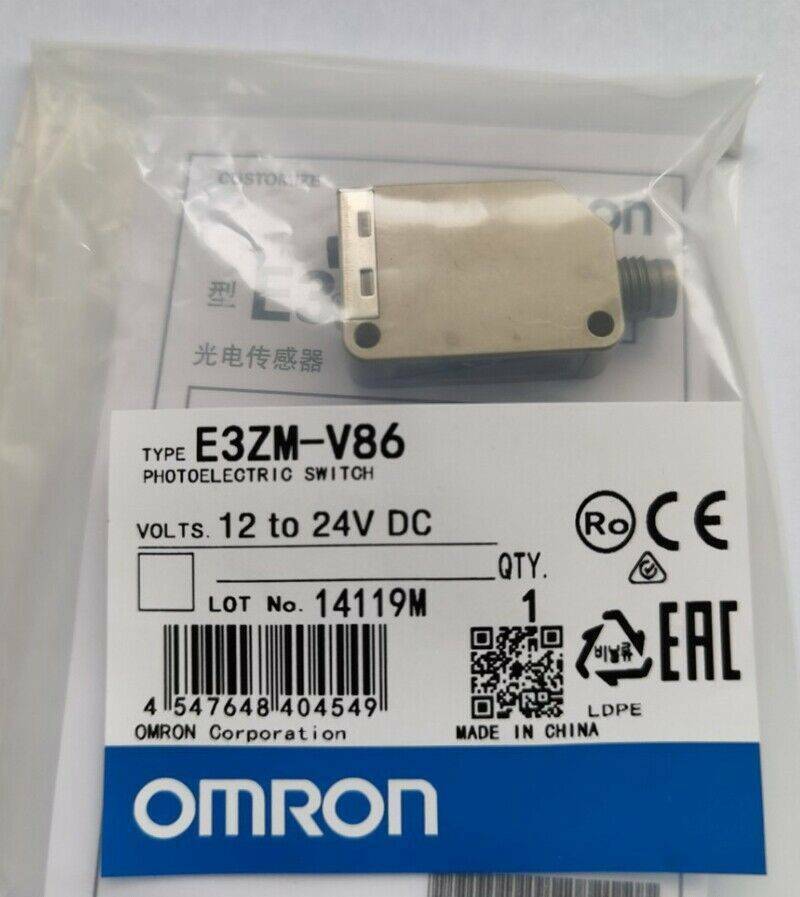 new 1PC Omron E3ZM-V86 E3ZMV86 Photoelectric Switch Sensor - OMRON