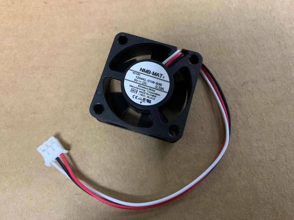 new 1pc For NMB-MAT 1204KL-01W-B39 5V 0.13A 3CM 3-wire TCFAN cooling fan - NMB-MAT