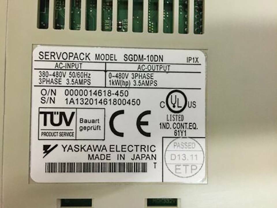 new 1PC YASKAWA SGDM-10DN SGDM10DN Servo Driver ping - YASKAWA