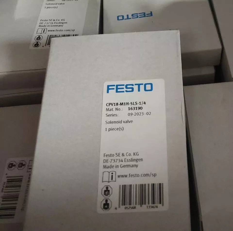 Festo CPV18-M1H-5LS-1/4 163190 Solenoid Valve One - FESTO