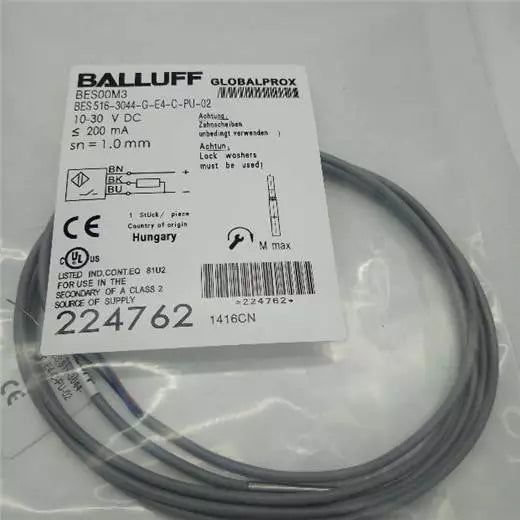 new 1PC BALLUFF BES 516-3044-G-E4-C-PU-02 Proximity Sensor BES5163044GE4CPU02 - BALLUFF