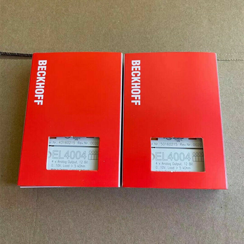 new 1PC BECKHOFF EL4004 PLC In Box ping EL 4004 - BECKHOFF