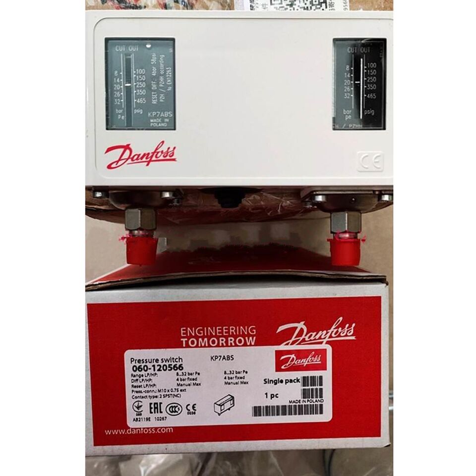 Danfoss Pressure Switch KP7ABS 060-120566 IN - DANFOSS