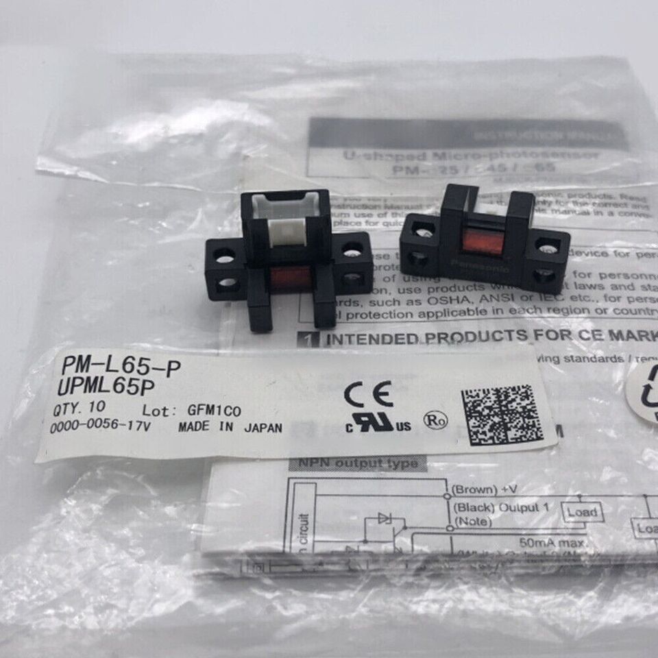 new Panasonic PM-L65-P Photoelectric Switch 1PC PML65P - PANASONIC