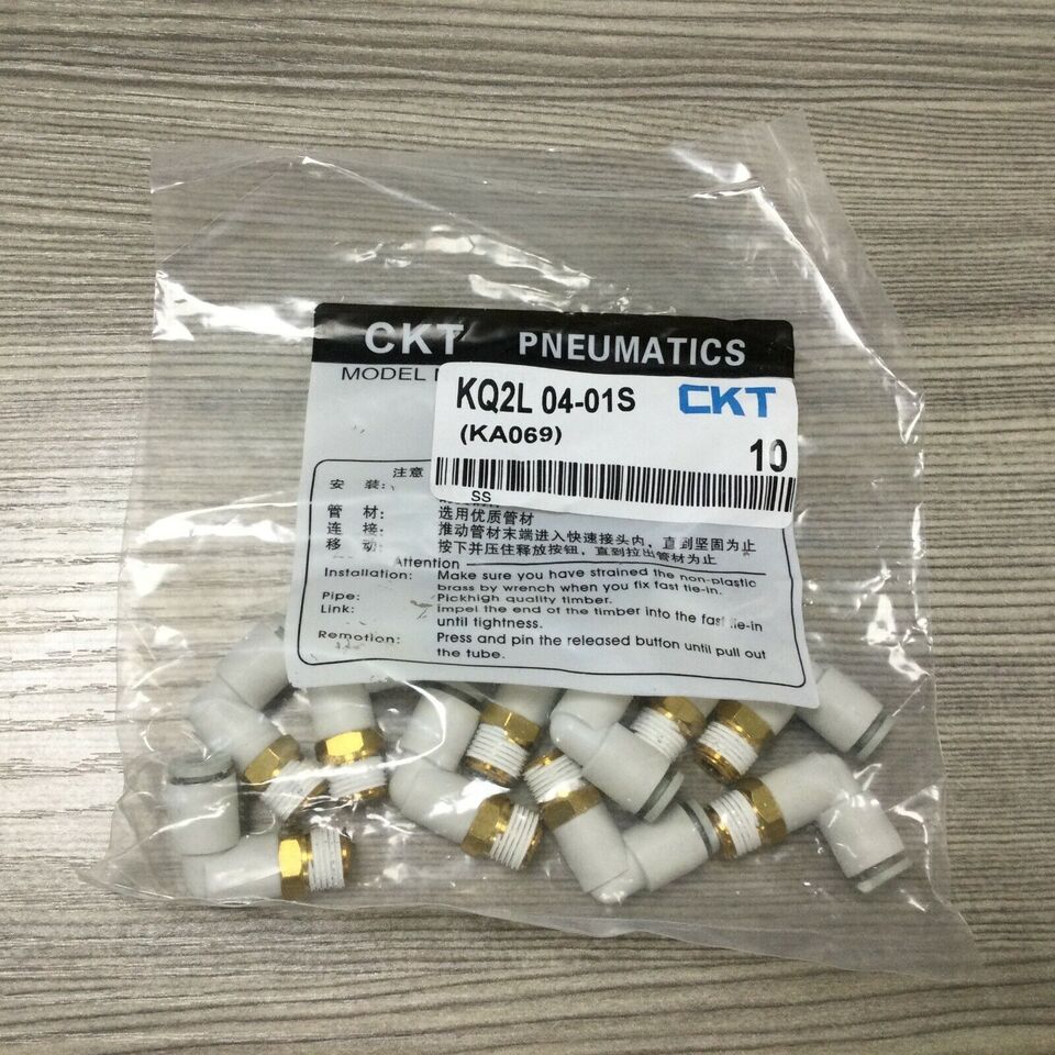 new 10PCS SMC KQ2L04-01S Connector KQ2L0401S - SMC
