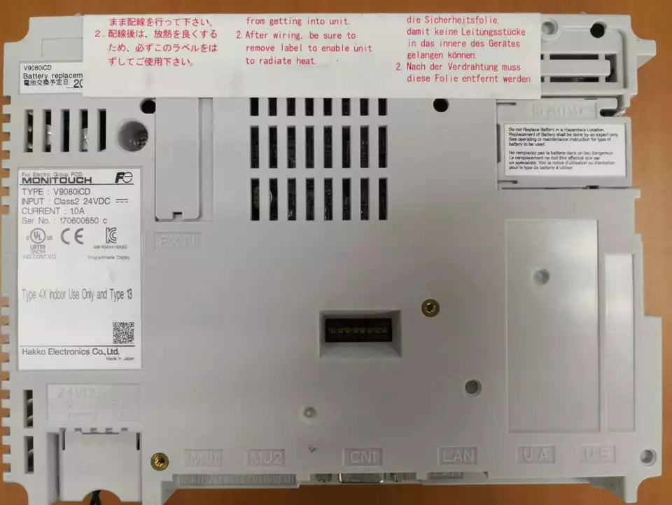 FUJI HMI V9080ICD Touch Screen Panel New - FUJI HMI