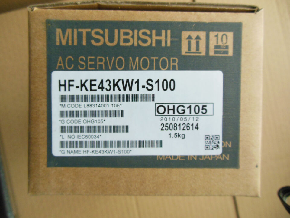 new 1PC MITSUBISHI HF-KE43KW1-S100 AC SERVO MOTOR PING - MITSUBISHI