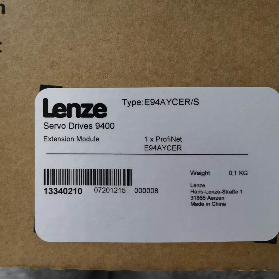 new LENZE E94AYCER E94AYCER/S Communication Module ping - LENZE