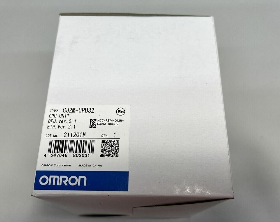 new 1PC Omron CJ2M-CPU32 PLC CJ2MCPU32 In Box ping - OMRON