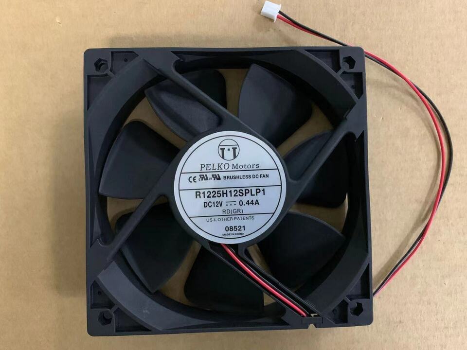 new 1PC large air volume chassis fan MOTORS R1225H12SPLP1 12025 12CM 12V 0.44A - MOTORS