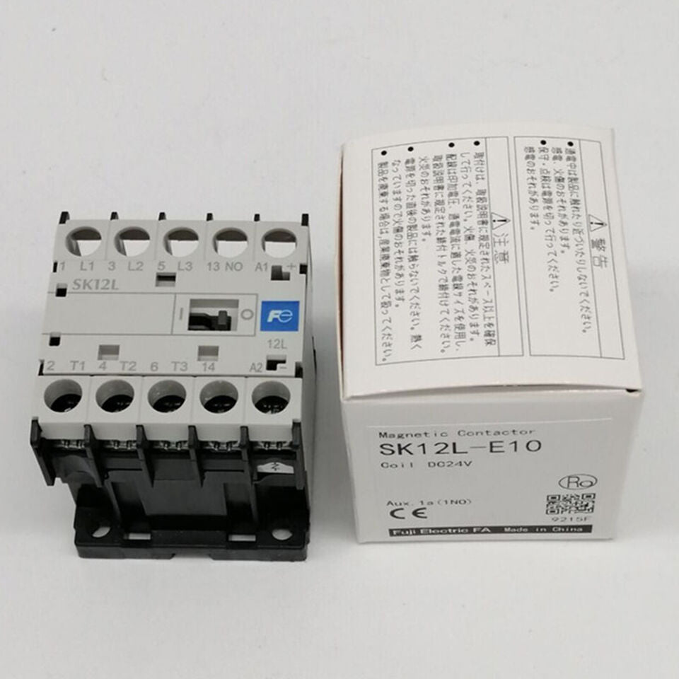 new Fuji SK12L-E10 DC24V Magnetic Contactor 1PC SK12LE10 - FUJI