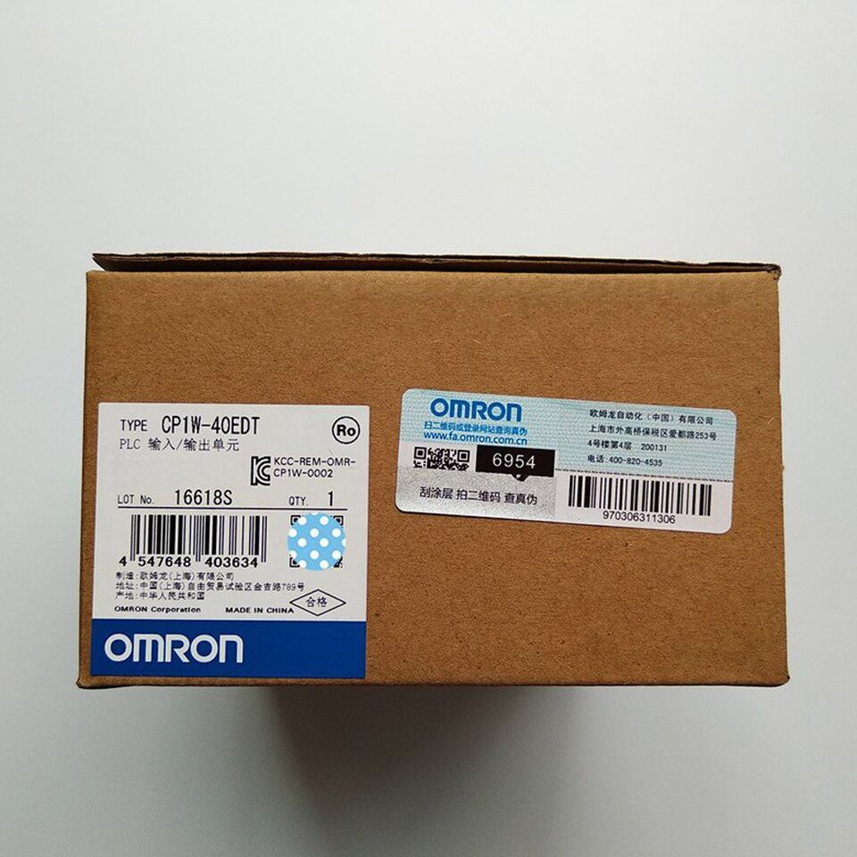 1PC Omron CP1W40EDT IO Unit in Box - OMRON