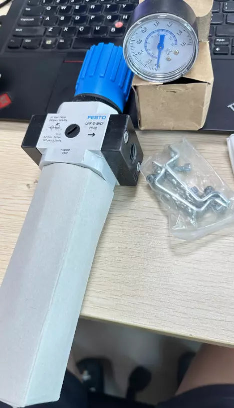 Festo LFR-3/8-D-MIDI Pressure Reducing Valve 159582 One LFR3/8DMIDI - FESTO