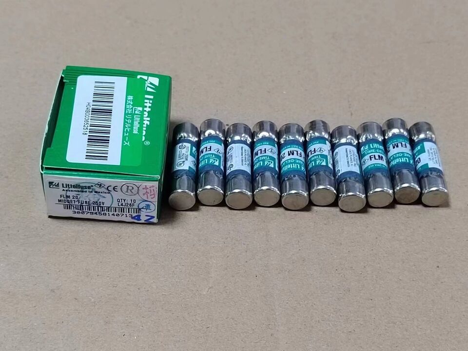 new 10PC Midget Time-Delay Fuse FLM20 20A 250V - PRODUCTVENDOR