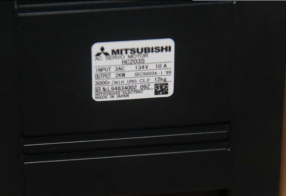 new 1PC Mitsubishi HC203S AC Servo Motor In Box HC203S ping - MITSUBISHI
