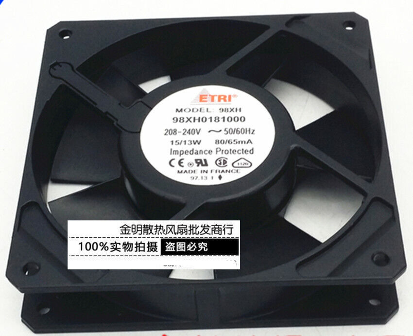 new 1PC Industrial High-end equipment AC fan 12025 12CM 98XH0181000 AC208-240V - KOEED