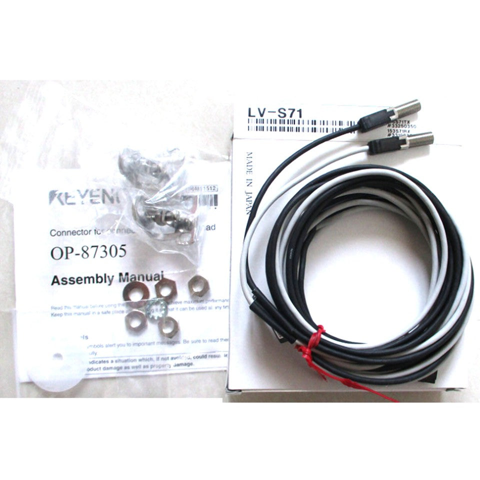 new 1PC Keyence LV-S71 Ones Laser Sensor LVS71 In Box ping