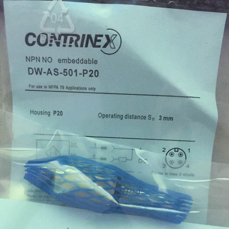 new 1PC Contrinex DW-AS-501-P20 Proximity Switch Sensor DWAS501P20 - CONTRINEX