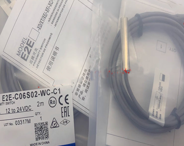 new 1PC Omron E2E-C06S02-WC-C1 E2EC06S02WCC1 Proximity Switch - OMRON