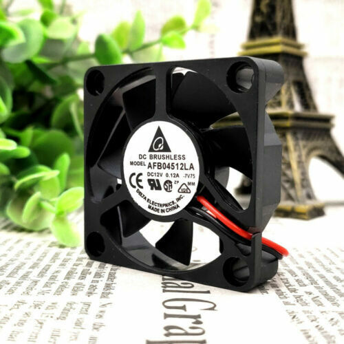 new 1pc 12V 0.15A 4510 4.5CM 2-wire Ball Cooling Fan AFB04512LA - ALDATEC