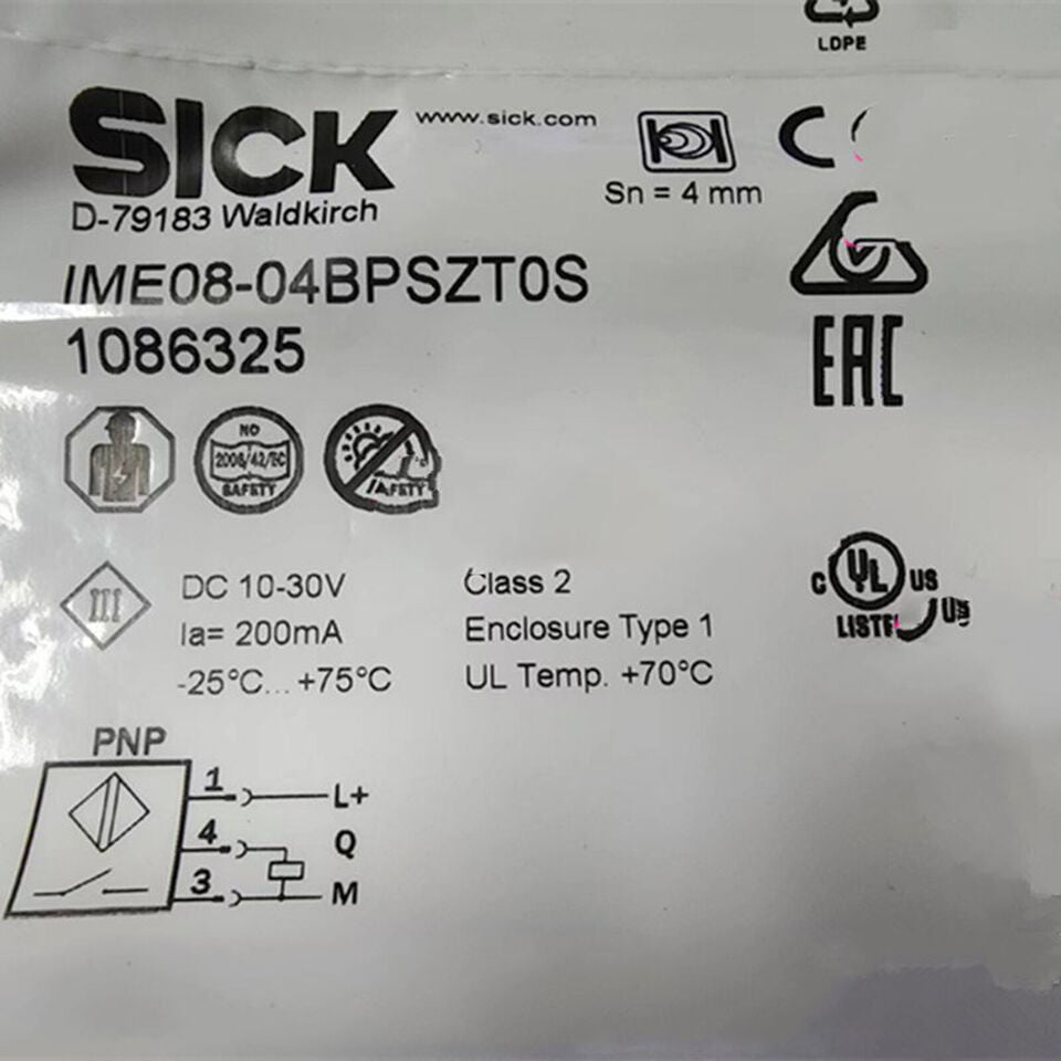 new 1PC Sick IME08-04BPSZT0S Proximity Sensor IME0804BPSZT0S - SICK